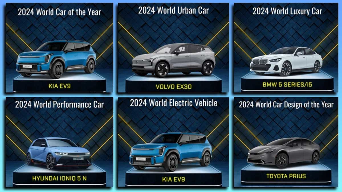 Voitures électriques : les grands gagnants des World Car Awards 2024