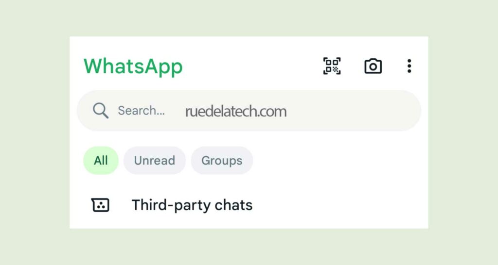 WhatsApp s’apprête à intégrer le support de chat tiers