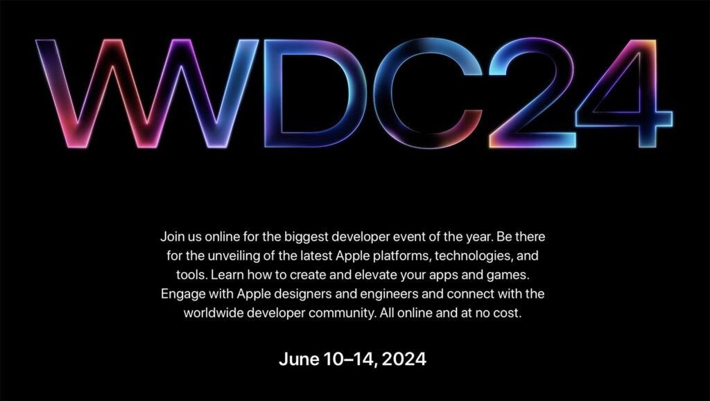 WWDC 2024 : Apple annonce les dates pour cette année