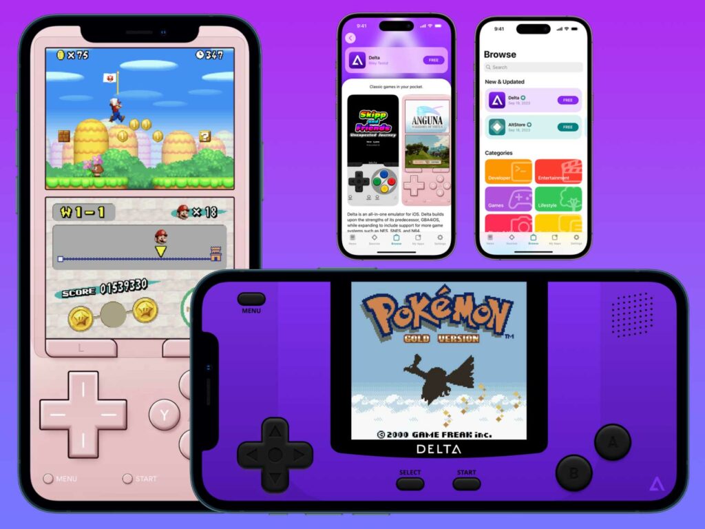 Delta Emulator est maintenant disponible sur l’App Store d’iOS mais pas pour les utilisateurs de l’UE 